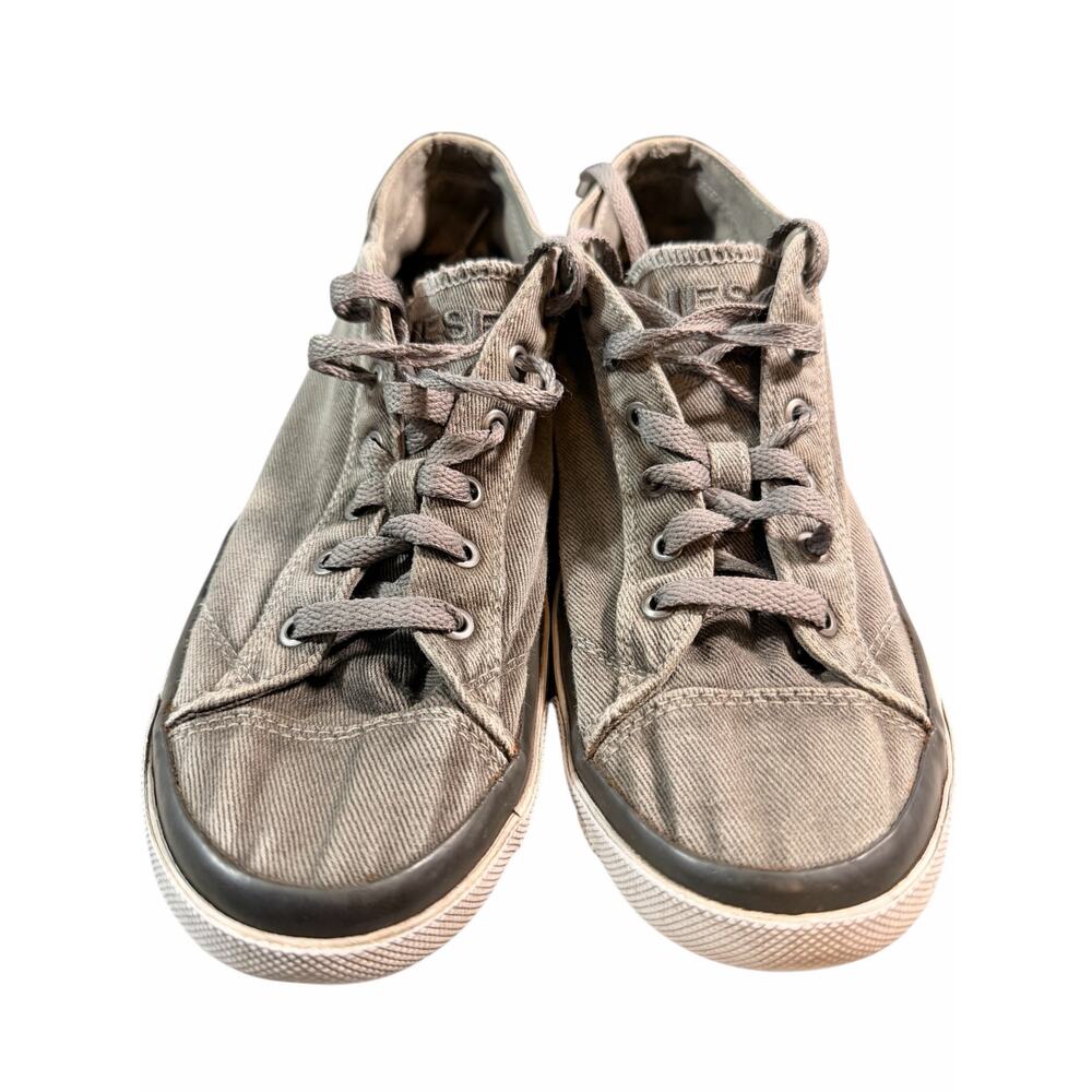 DIESEL DENIM EXPOSURE LOW SNEAKERS SIZE: 10.5